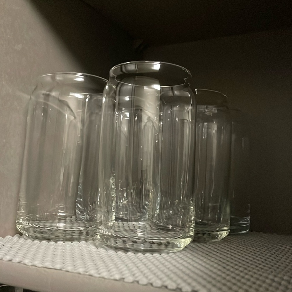 Set of 6 glasses